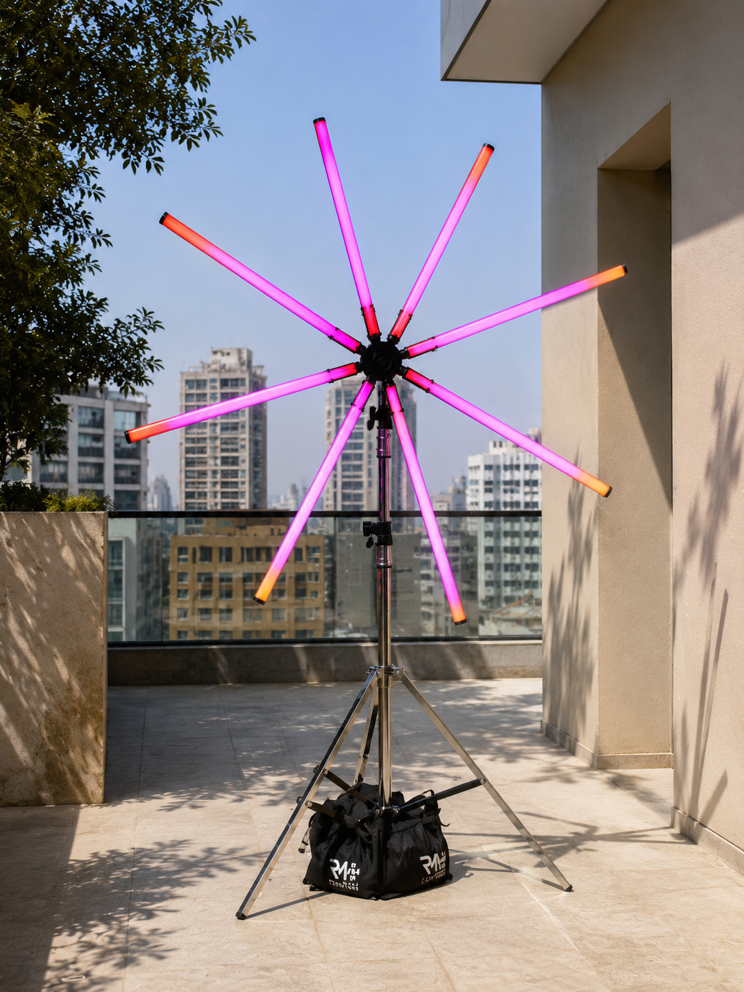 Fly Octa Softbox — Grid + Diffusion