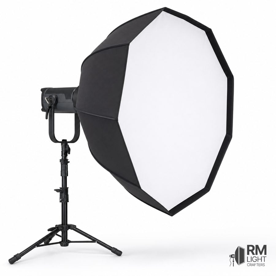 Fly Octa Softbox — Grid + Diffusion