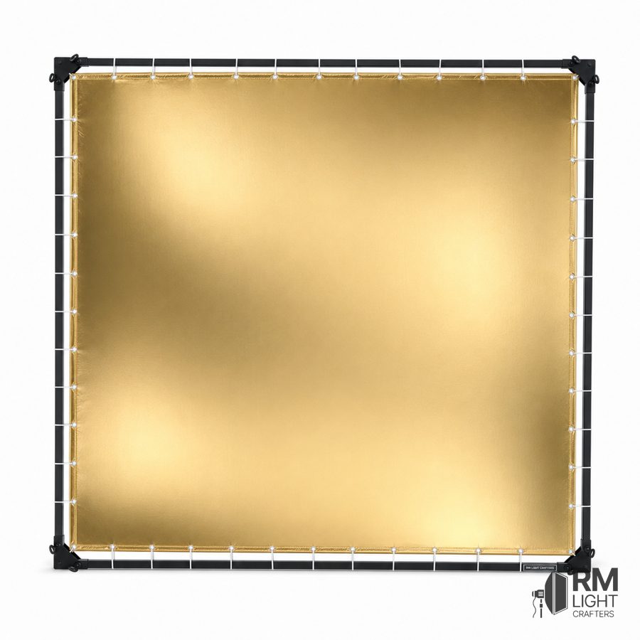 Gold with grid