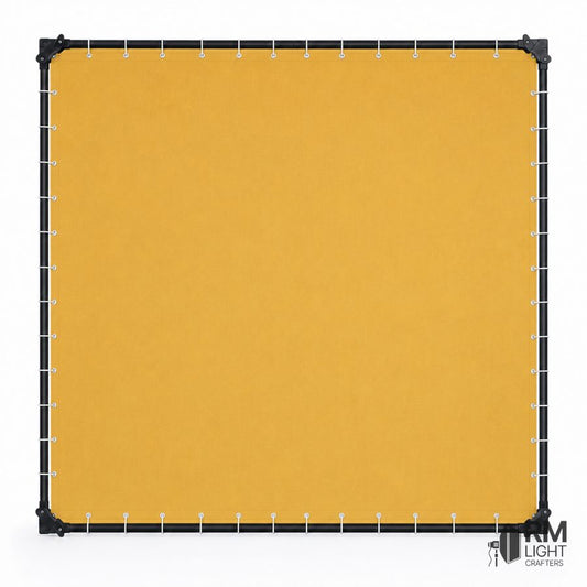 Amber Muslin Checkerboard