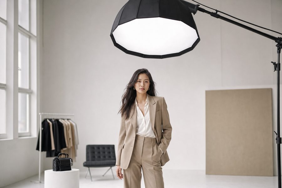 Fly Octa Softbox — Grid + Diffusion